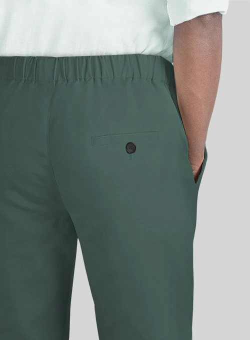 Easy Pants Gallo Green Stretch Chino - Image 6