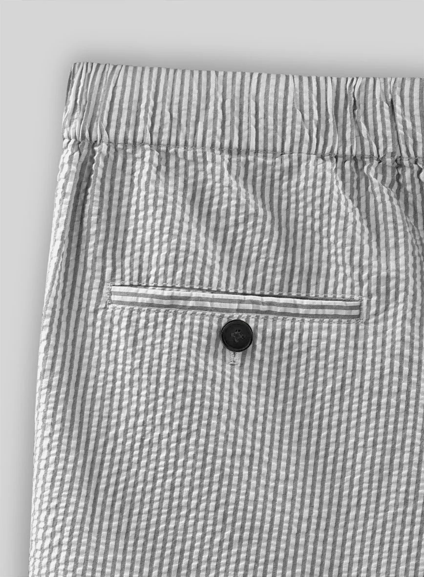 Easy Pants Gray Seersucker - Image 5
