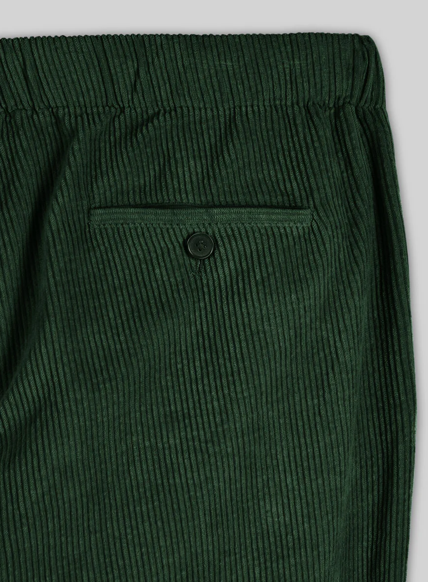 Easy Pants Green Corduroy - Image 5