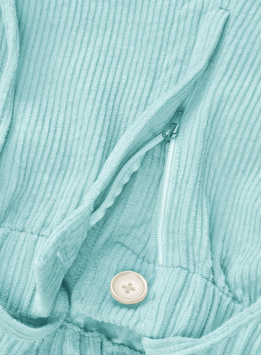 Easy Pants Light Blue Corduroy - Image 4