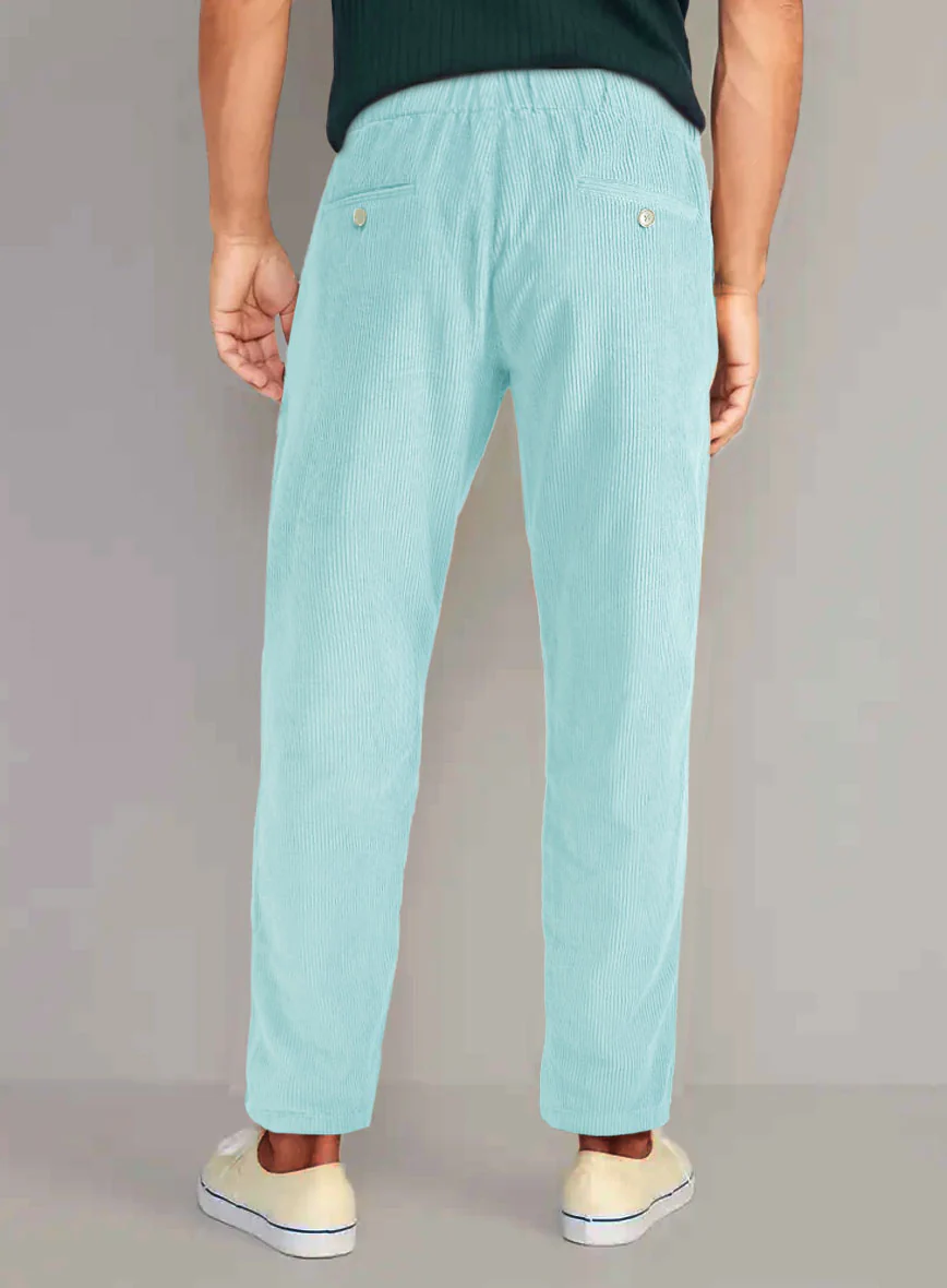 Easy Pants Light Blue Corduroy - Image 5