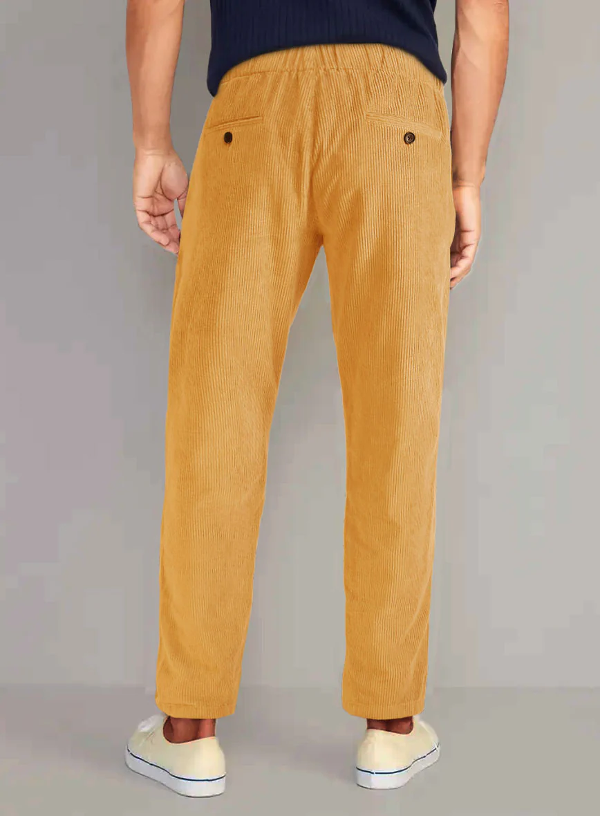 Easy Pants Naples Yellow Corduroy - Image 3
