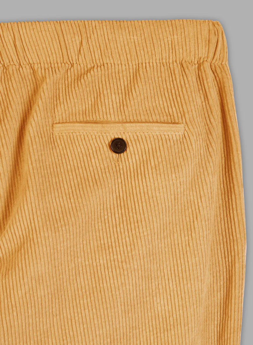 Easy Pants Naples Yellow Corduroy - Image 5