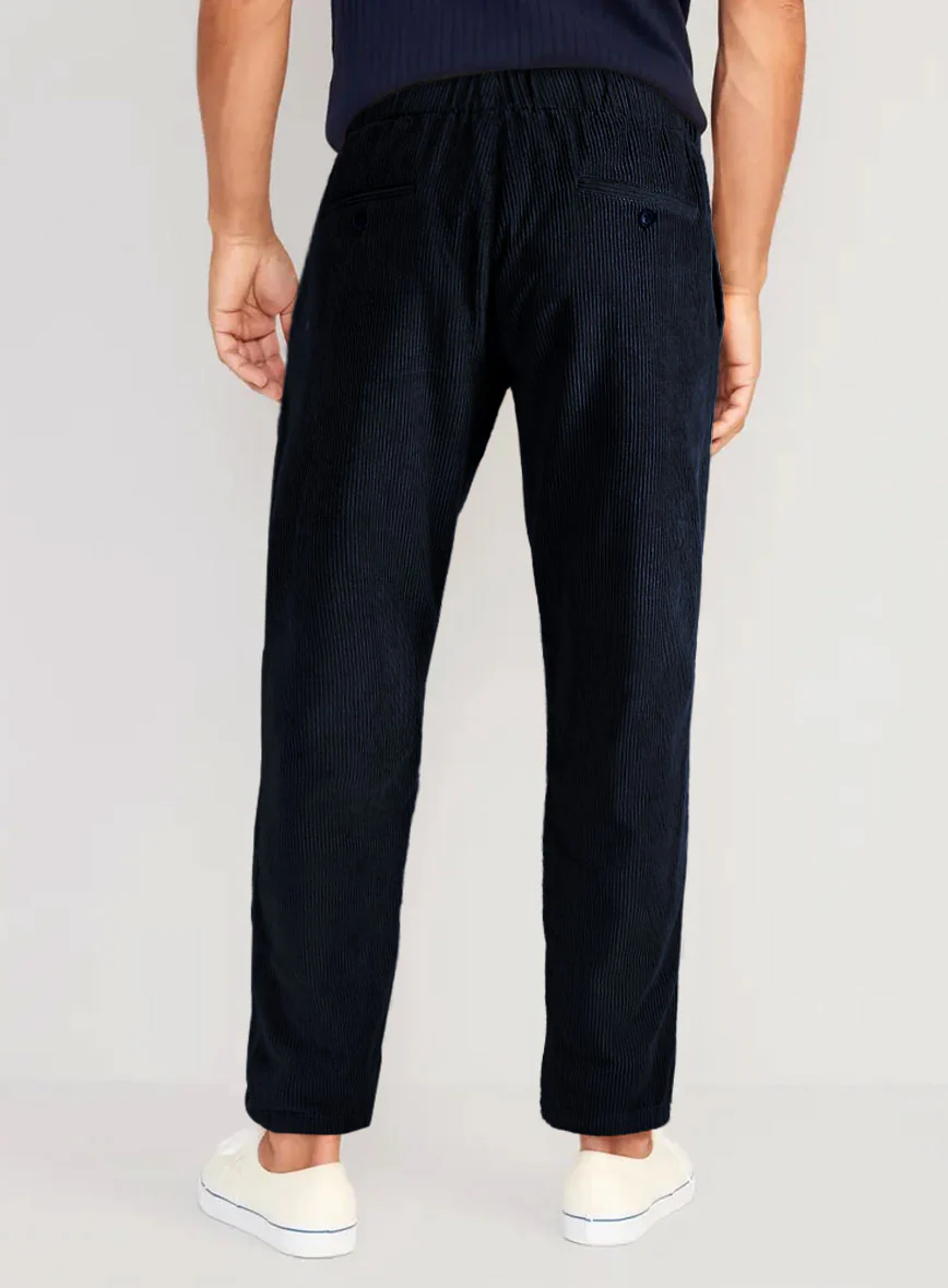 Easy Pants Navy Blue Corduroy - Image 3