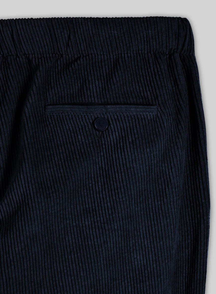 Easy Pants Navy Blue Corduroy - Image 5