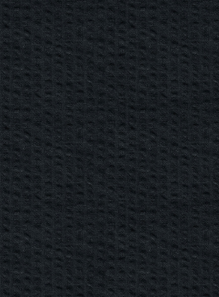 Easy Pants Navy Seersucker - Image 3