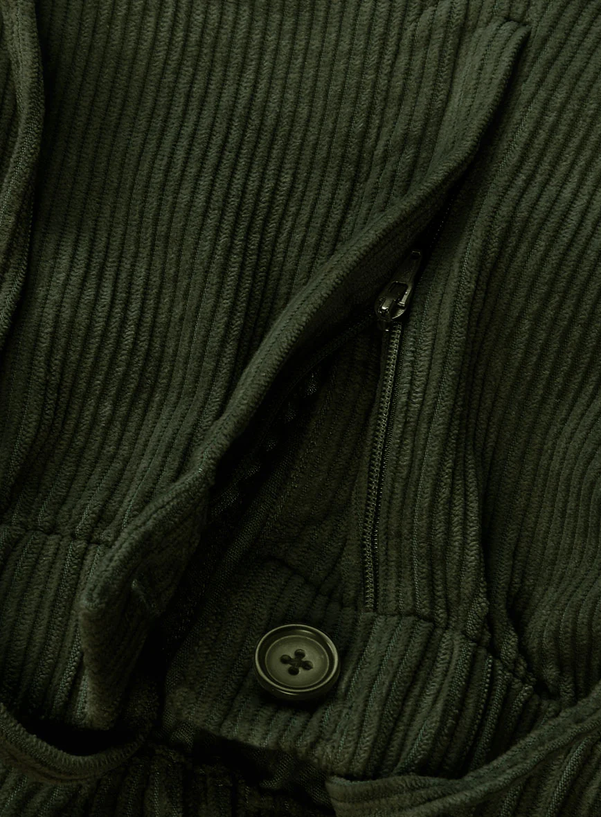 Easy Pants Olive Green Corduroy - Image 4