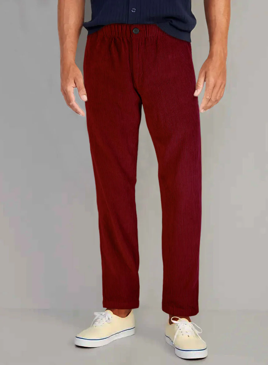 Easy Pants Red Corduroy - Image 2