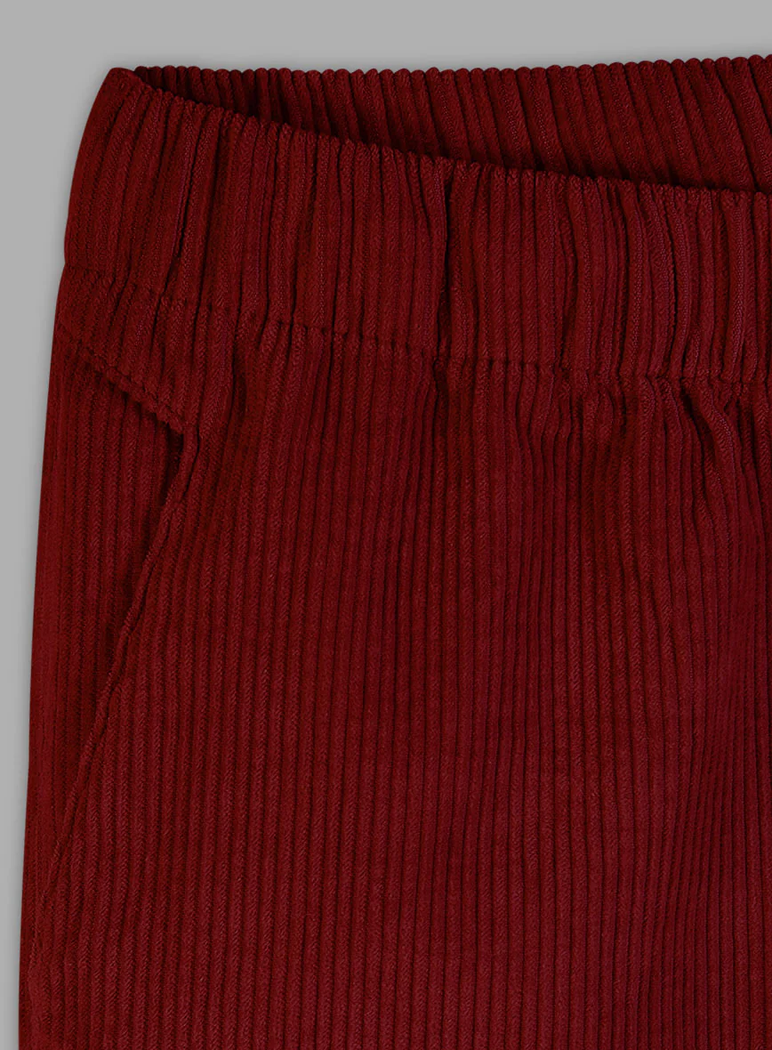 Easy Pants Red Corduroy - Image 3