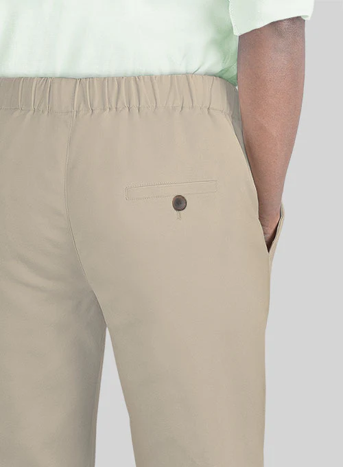 Easy Pants Sand Cotton Canvas - Image 6