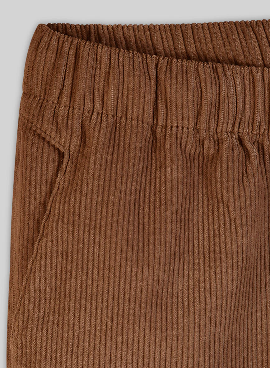Easy Pants Spring Brown Corduroy - Image 4