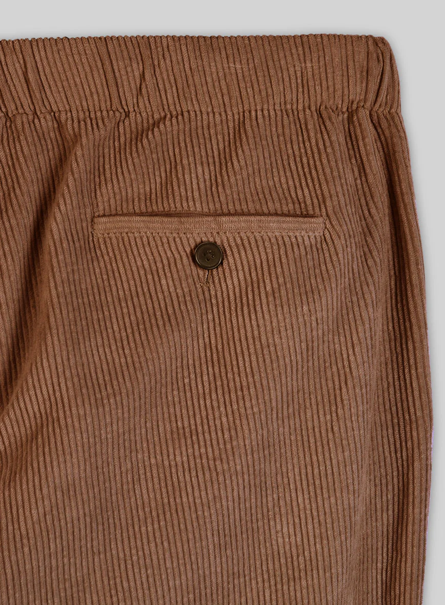 Easy Pants Spring Brown Corduroy - Image 5