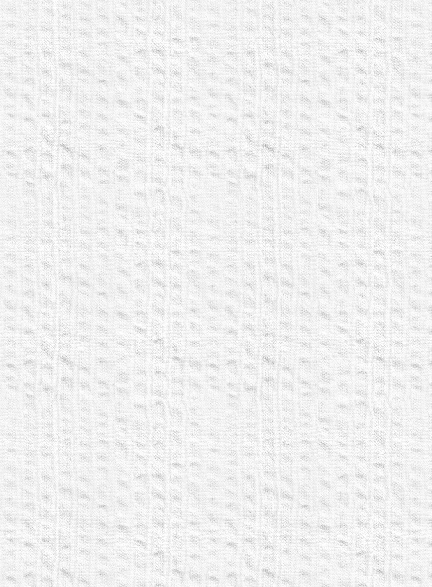 Easy Pants White Seersucker - Image 3