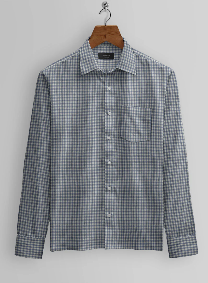 Edico Checks Wool Shirt - Image 2