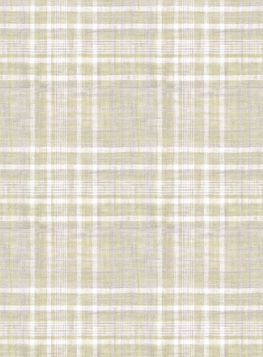 Egildo Checks Linen Shirt - Image 3