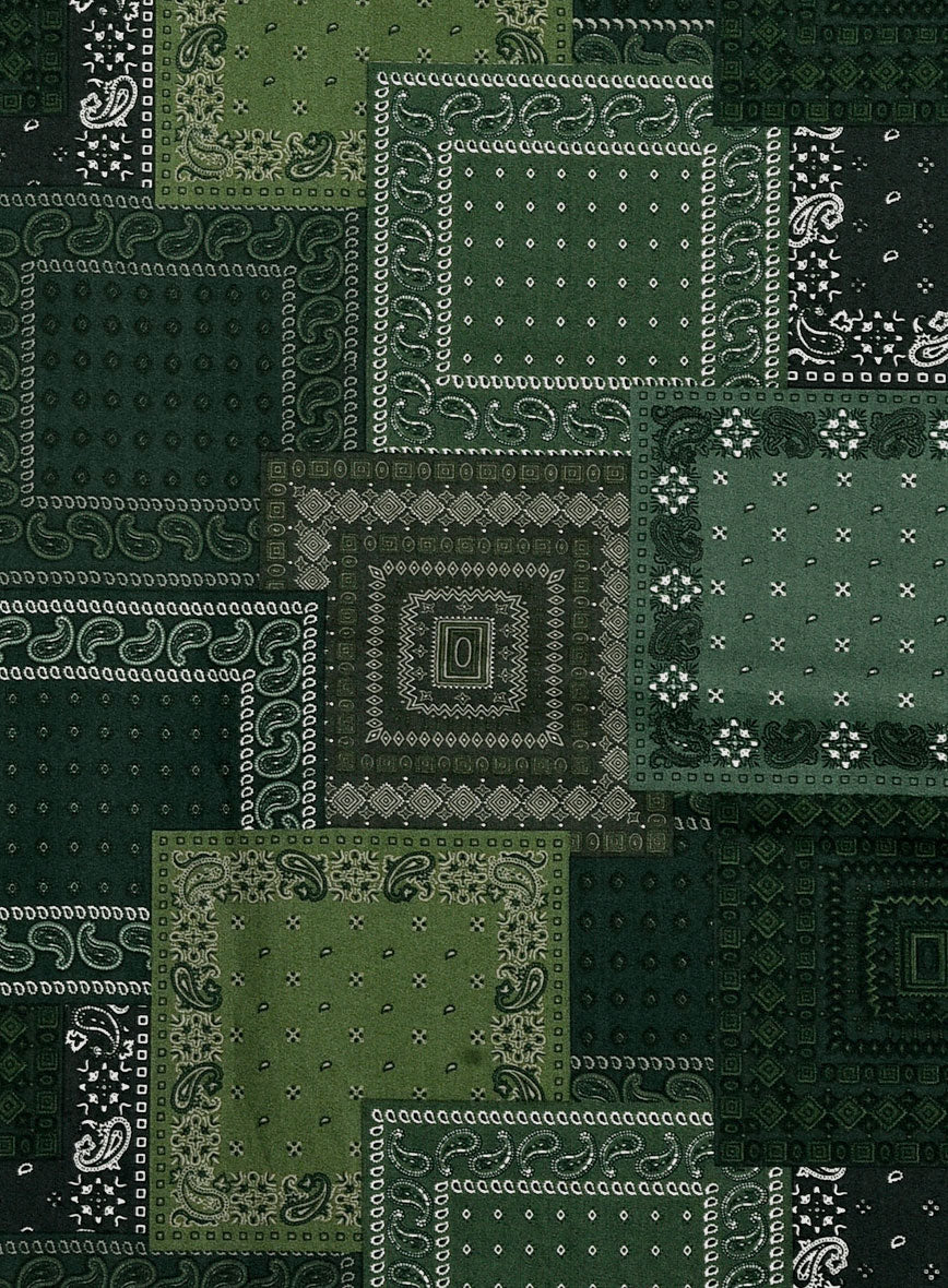 Emerald Heirloom Cotton Shirt - Image 5