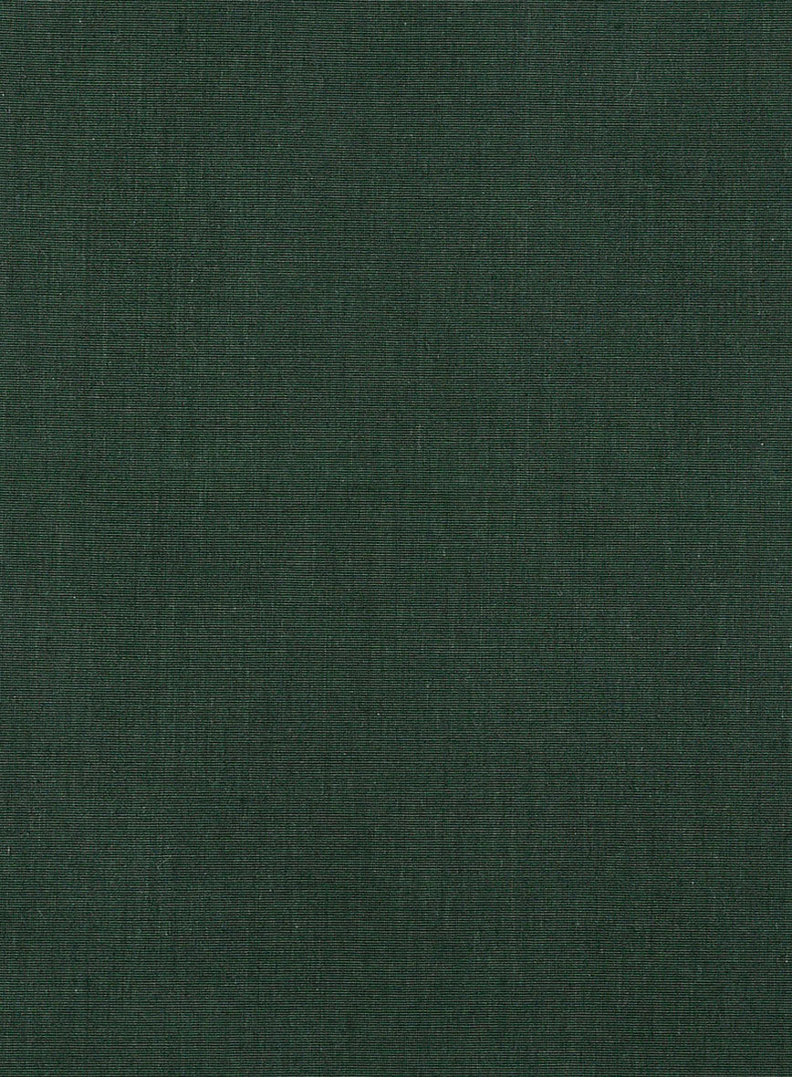 Emerald Noir Twill Cotton Shirt - Image 5