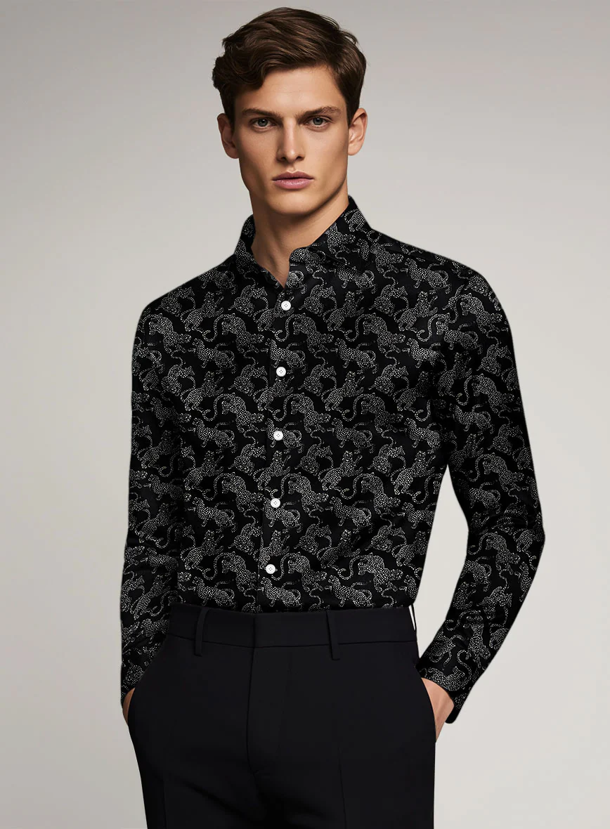 Emeric Silk Cotton Shirt - Image 3