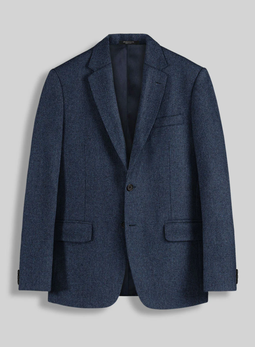 Empire Blue Tweed Suit - Image 3