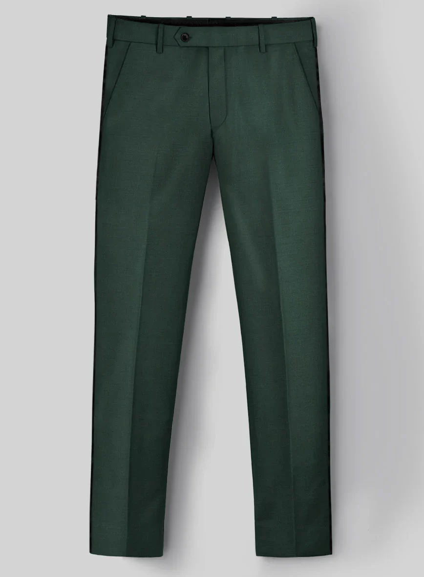 Enigma Green Double Breasted Tuxedo Suit - Image 5