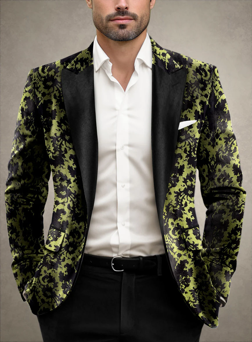 Epitome Velvet Tuxedo Blazer - Image 2