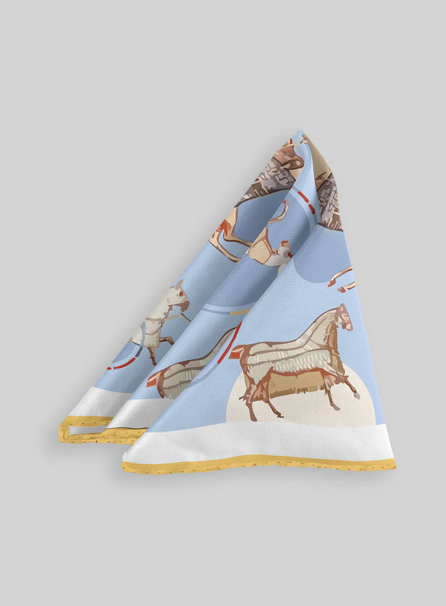 Equinoza Silk Pocket Square - Image 2