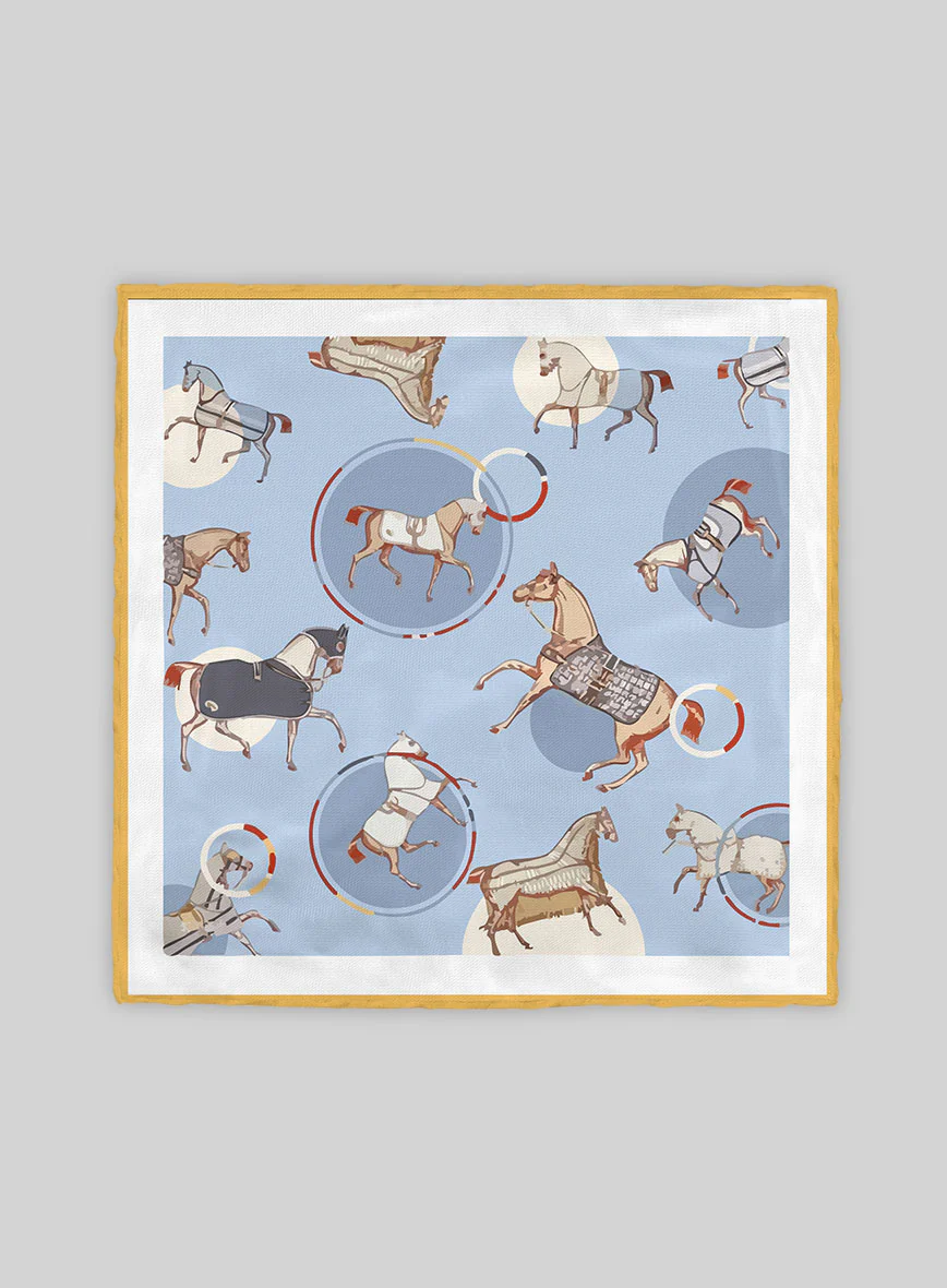 Equinoza Silk Pocket Square - Image 3