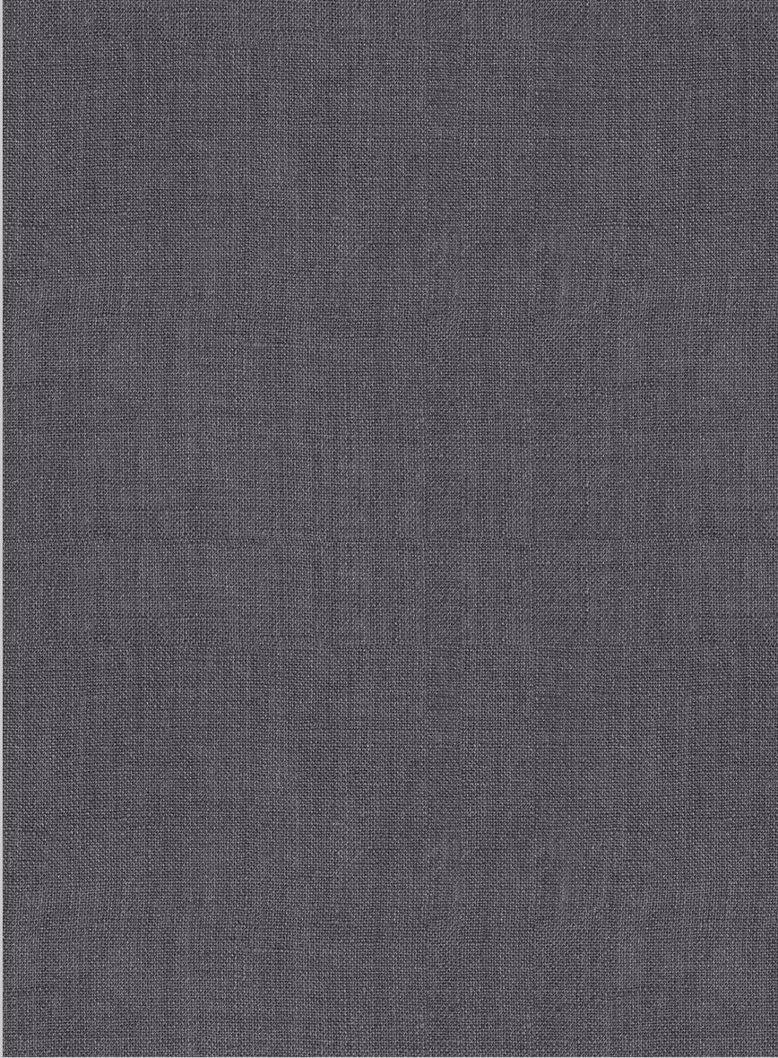 European Haze Purple Linen Shirt - Image 4