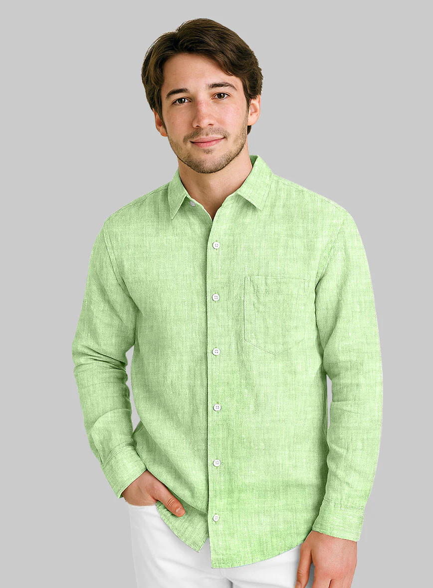European Light Green Shirt - Image 2