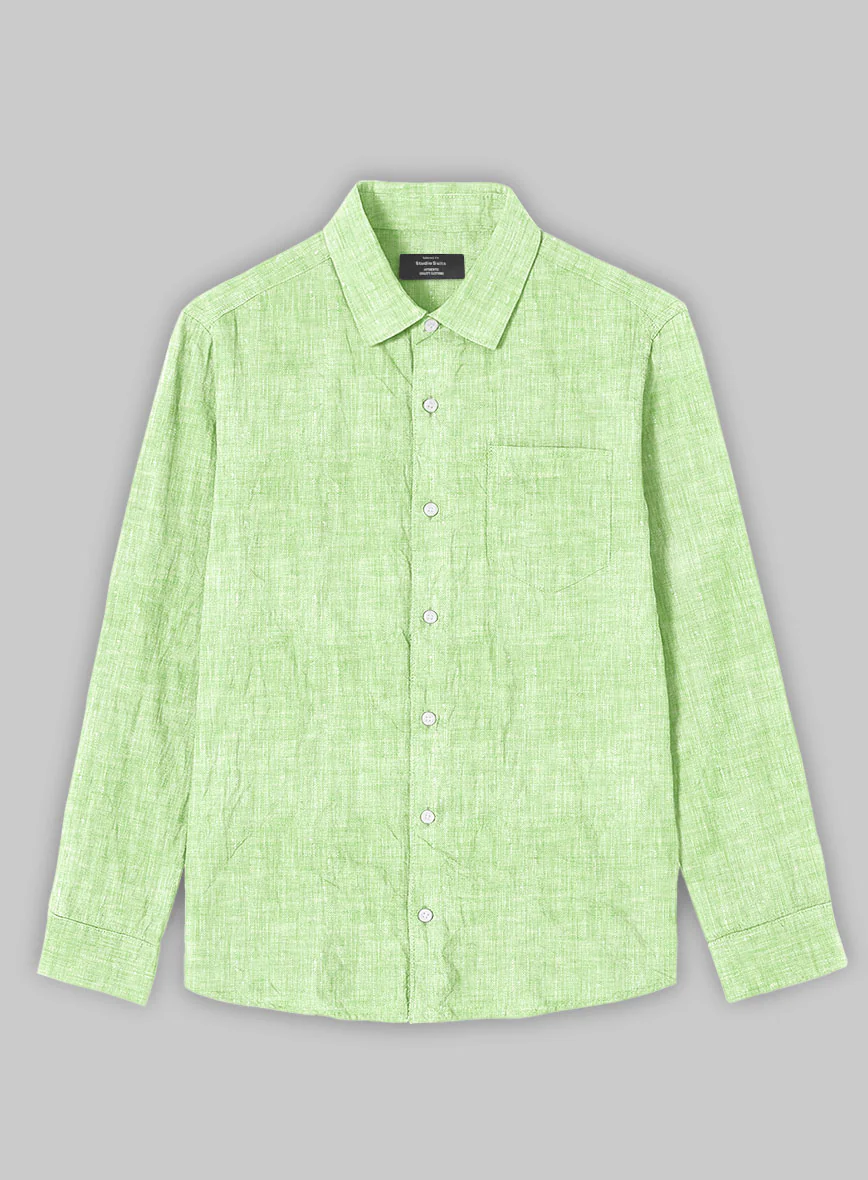 European Light Green Shirt - Image 3