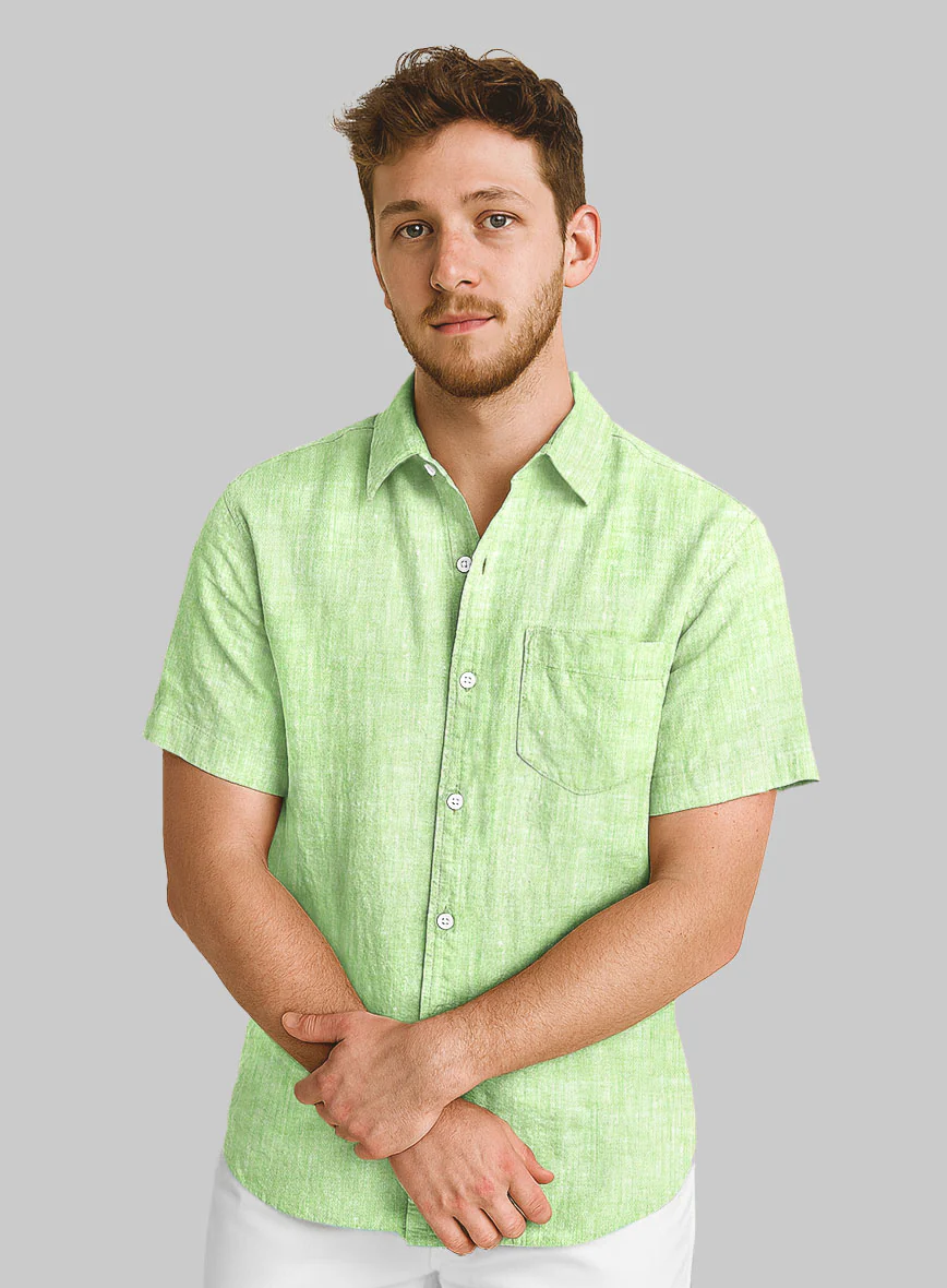 European Light Green Shirt - Image 2