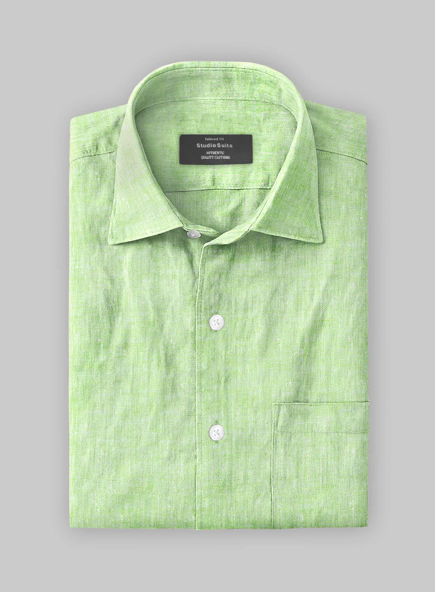 European Light Green Shirt - Image 3