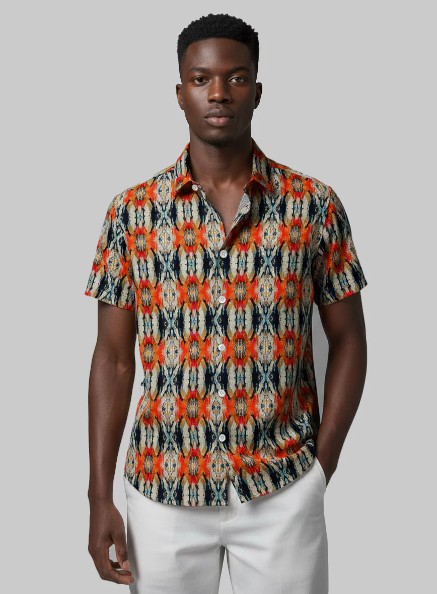 Evaristo Silk Cotton Shirt - Image 2