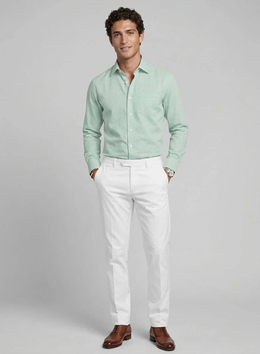 Evercrest Dobby Cotton Lycra Shirt - Image 4