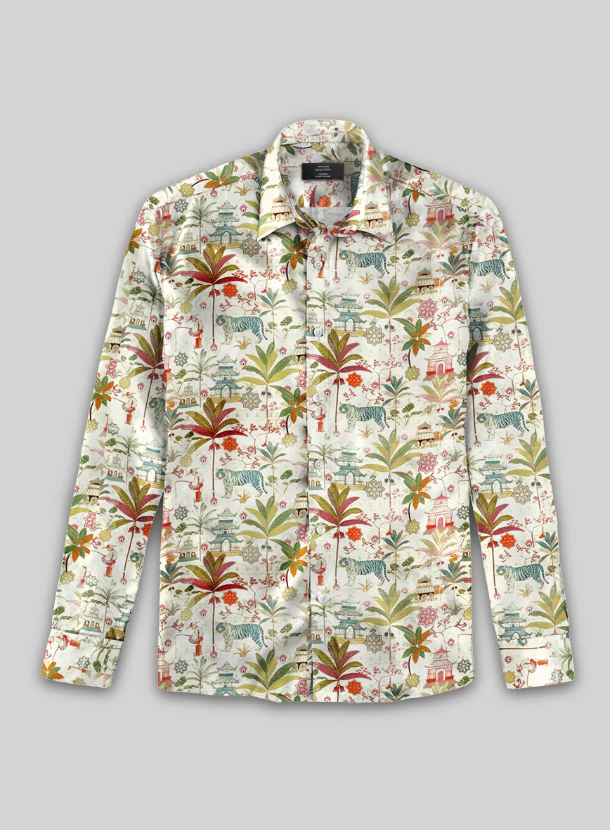 Exotic Eden Silk Shirt - Image 3