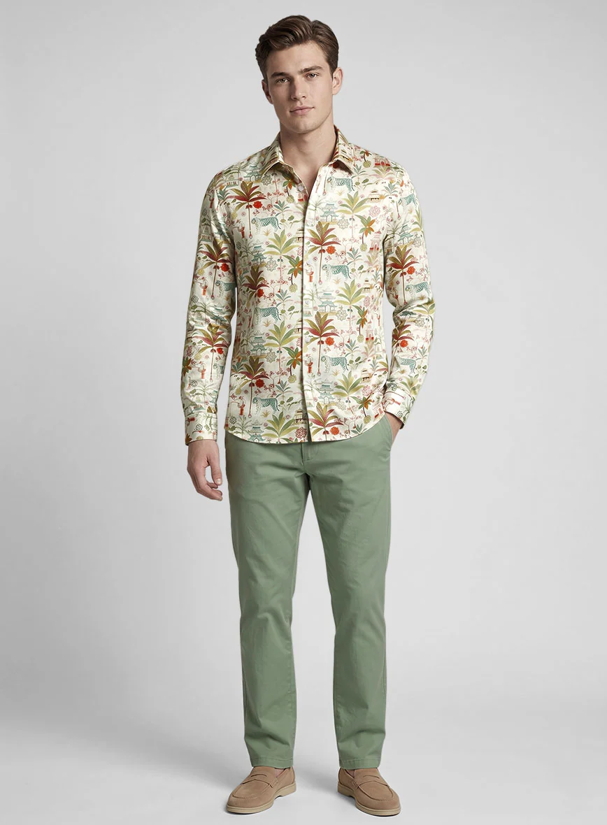 Exotic Eden Silk Shirt - Image 4