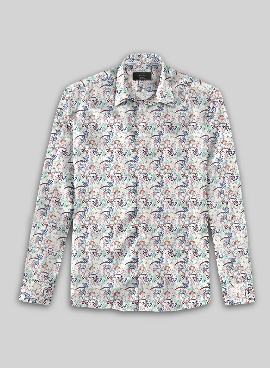 Fabiano Silk Cotton Shirt - Image 3