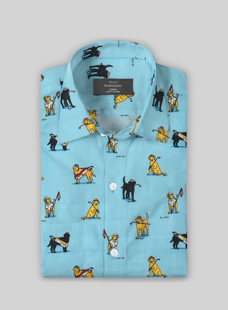 Fairway Pups Cotton Shirt - Image 2