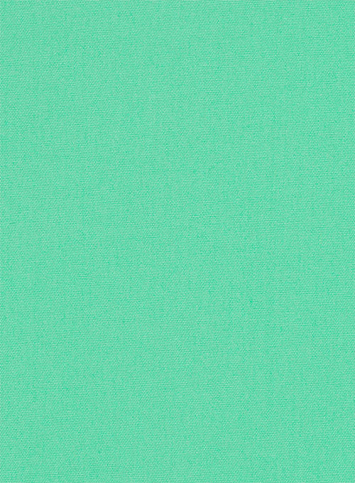 Fern Green Stretch Poplene Shirt - Image 3