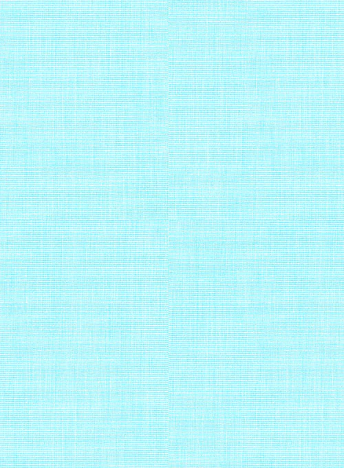 Filafil Poplene Aqua Blue Shirt - Image 3