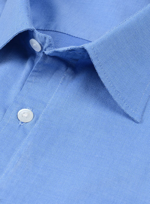 Filafil Poplene Blue Washed Shirt - Image 3