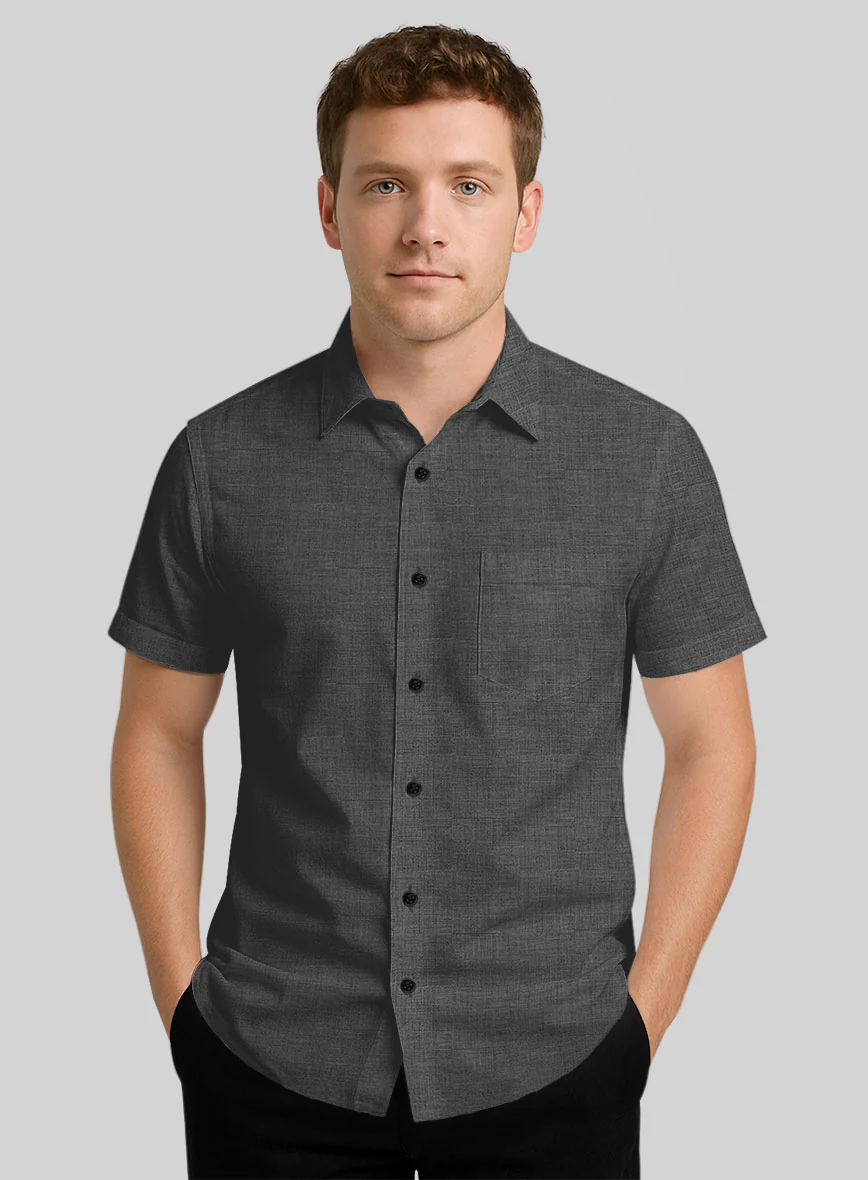 Filafil Poplene Gray Shirt - Image 2