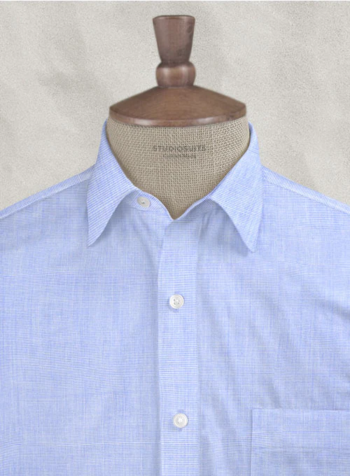 Filafil Poplene Sky Blue Shirt - Image 2