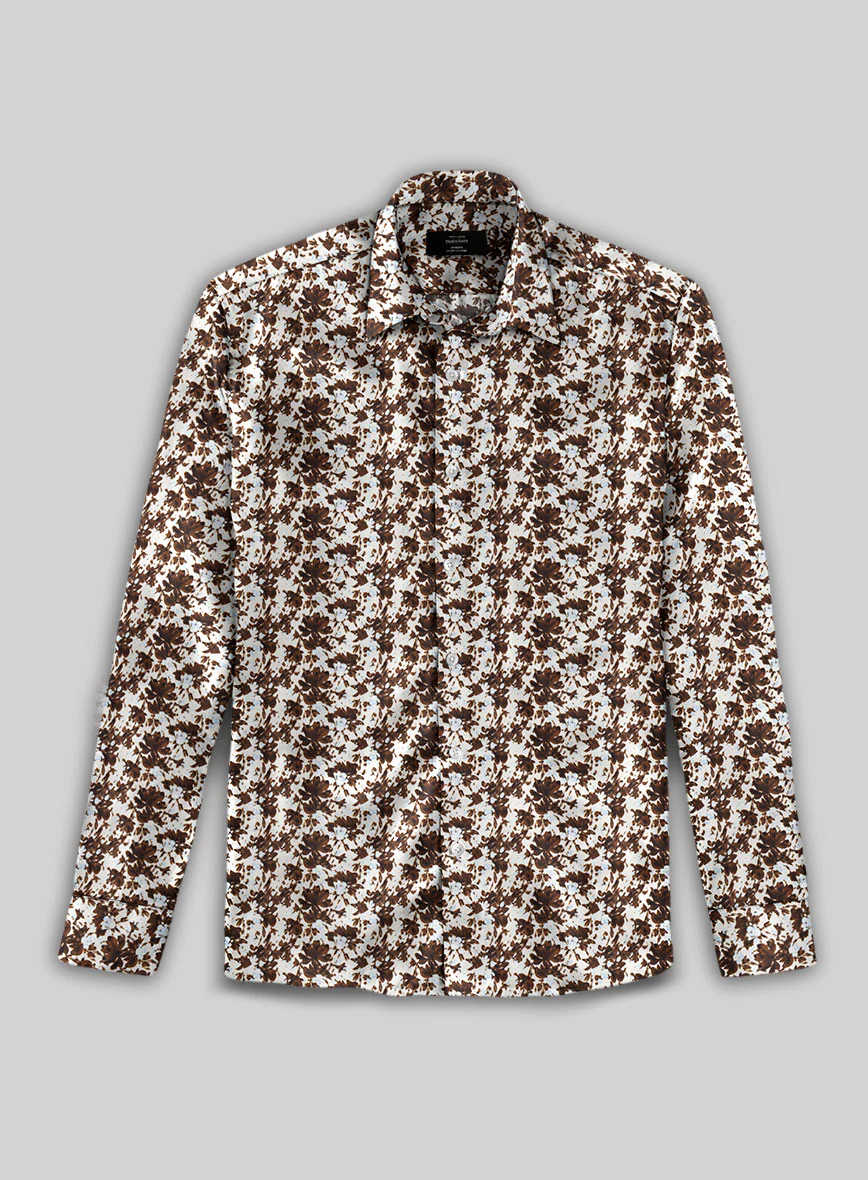 Fiorentino Silk Cotton Shirt - Image 3