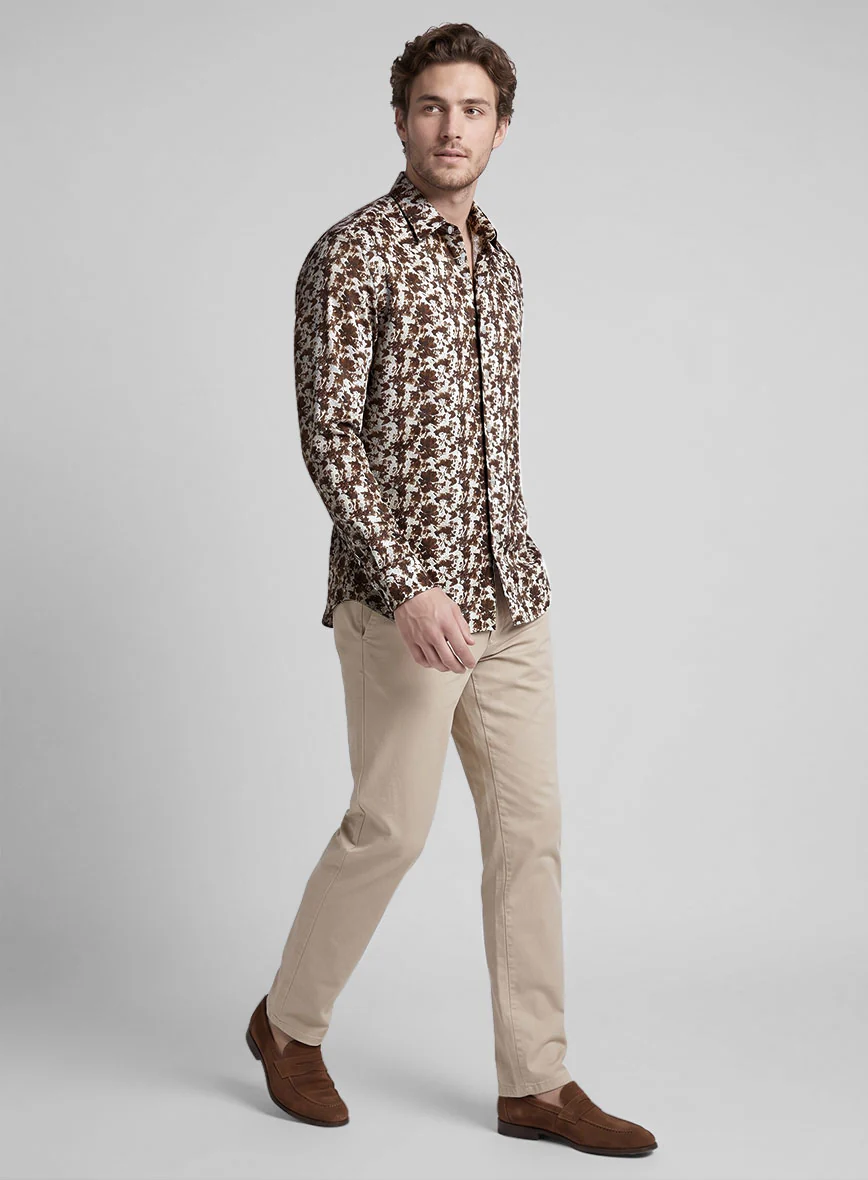 Fiorentino Silk Cotton Shirt - Image 4