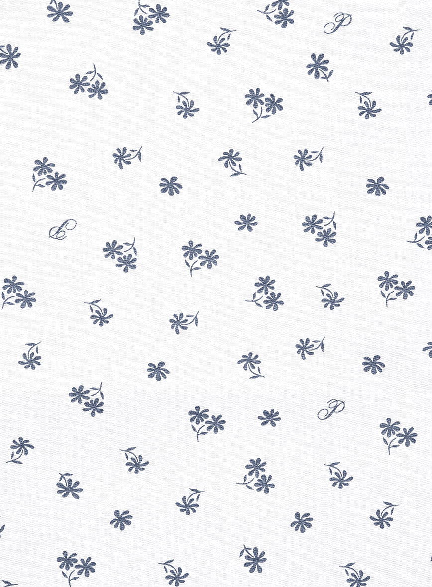 Floral Flake Cotton Shirt - Image 4