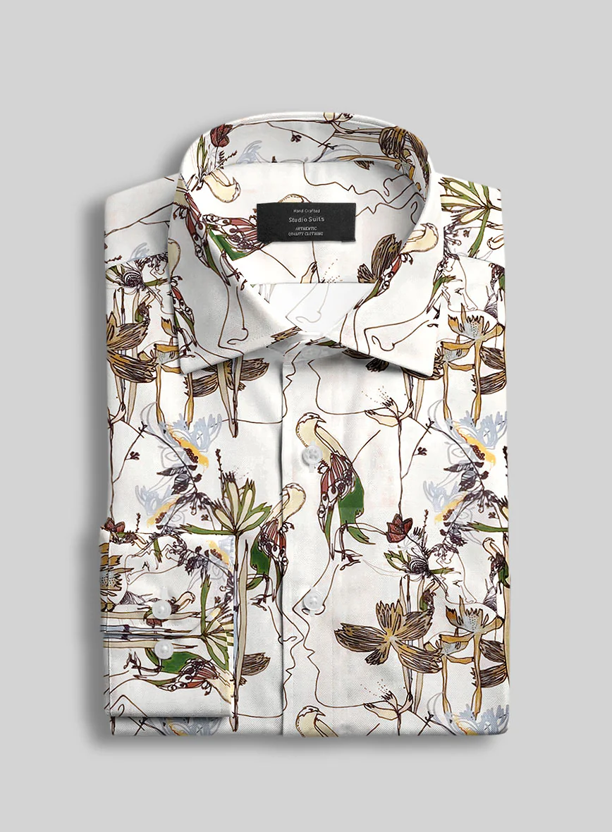 Florelique Silk Shirt - Image 2