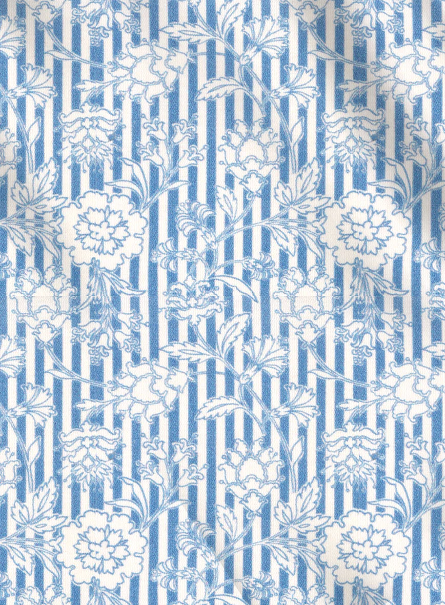 Florentis Stripe Silk Cotton Shirt - Image 5