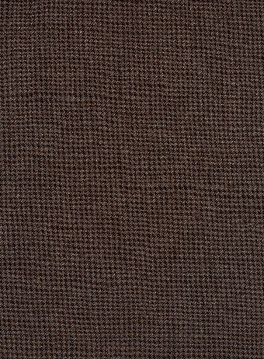 Fresco Brown Wool Pants - Image 3