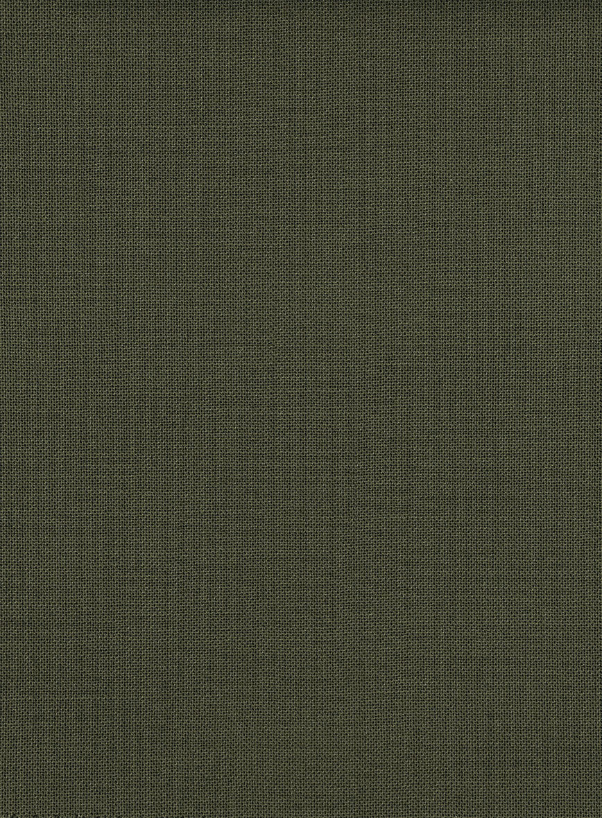 Fresco Olive Wool Jacket - Image 2
